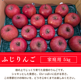 りんご 【箭内厳雄果樹園】 リンゴ 家庭用 5kg 福島県須賀川市《11/下旬～12/上旬より出荷》