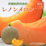 メロン 【OTM出荷組合】 レノン 2L 5玉 糖度15度以上 贈答用 茨城県鉾田市 《5/中旬～5/下旬より出荷》