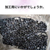 国産 冷凍ブルーベリー 加工用 業務用 農薬不使用 5kg 茨城県 冷凍 フルーツ 果物 ブルーベリー
