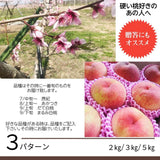 桃 【箭内厳雄果樹園】 もも 2kg 5～9玉 品種おまかせ 贈答用　福島県 《7/下旬～8/上旬から出荷》