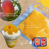 冷凍マンゴー 【メリーファーム】 マンゴーピューレ 冷凍 1kg(500g×2)  農薬不使用 化学肥料不使用 栃木県栃木市