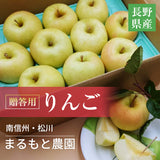 りんご 【まるもと農園】 贈答用 4.5kg 9～15個 長野県松川町 林檎 秋映 シナノスイート シナノゴールド ぐんま名月 はるか 《9/中旬～9/下旬より出荷》