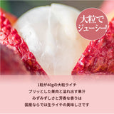 ライチ 【森緑園】 国産 生ライチ モリノライチ 400g 10玉 糖度15度 贈答用 宮崎県 《6/下旬～7/中旬の出荷》