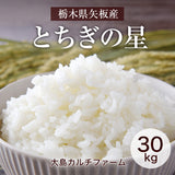 米 【大島カルチファーム】 とちぎの星 玄米30㎏ 白米精米可能 令和7年産 《2025年10/中旬より出荷》