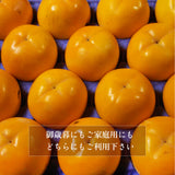 柿 【尾崎果樹園】 みしらず柿 身不知柿 約3kg 2L～4L 12～13個 福島県会津 《11/末～12/15の出荷》