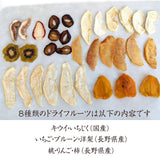 干柿 【市田屋】市田柿 チップ スティック 半生 100g / 8種の彩りドライフルーツ 50g  国産 長野県 信州 ポスト投函