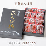 干し柿 あんぽ柿 【種まきうさぎ】 五十沢の秘伝完熟あんぽ柿 1kg 10～15個 化粧箱 福島県 伊達 干柿