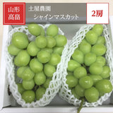 ぶどう 【土屋農園】 葡萄 シャインマスカット 2房 約1.4㎏ 贈答用 山形県 高畠 《9/中旬～9/下旬より出荷》 フルーツ 果物