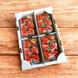 いちご 【うさみ園】 やよいひめ (8～13個)280g×4P 1120g  ステビア栽培 低農薬 完熟 茨城県鉾田市