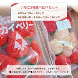 いちご 【山川いちご園】 食べ比べ スカイベリー とちあいか ミルキーベリー 540g 栃木県 苺 イチゴ 《1/上旬より出荷》