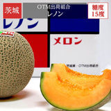 メロン 【OTM出荷組合】 レノン 2L 2玉 糖度15度以上 贈答用 茨城県鉾田市 《5/中旬～5/下旬より出荷》