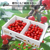 さくらんぼ 【一愛農園】 佐藤錦 700g 秀 ２L  山形県東根市《6/中旬～6/下旬の出荷》