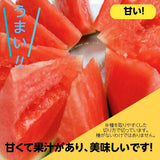 スイカ 小玉スイカ 【高橋農園】ひとりじめBONBON ２玉 4〜5kg 優 尾花沢 訳あり 家庭用 山形県  ひとりじめボンボン《7/中旬〜7/下旬より出荷》